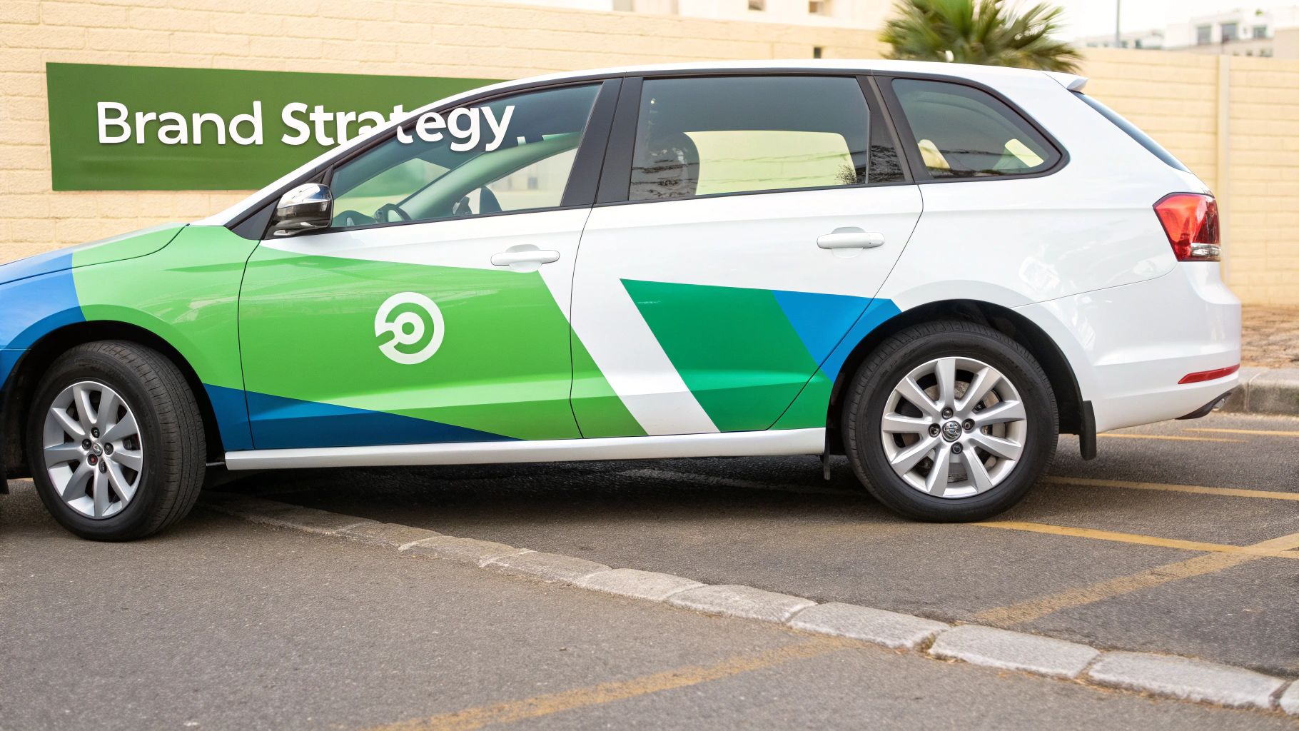 A professional detailer meticulously applying polish to a black car's hood.