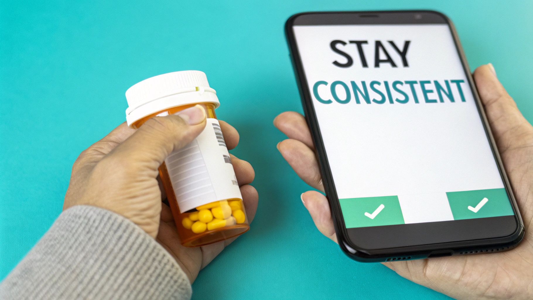 A person feeling relieved and happy while using their laptop in a comfortable home setting.