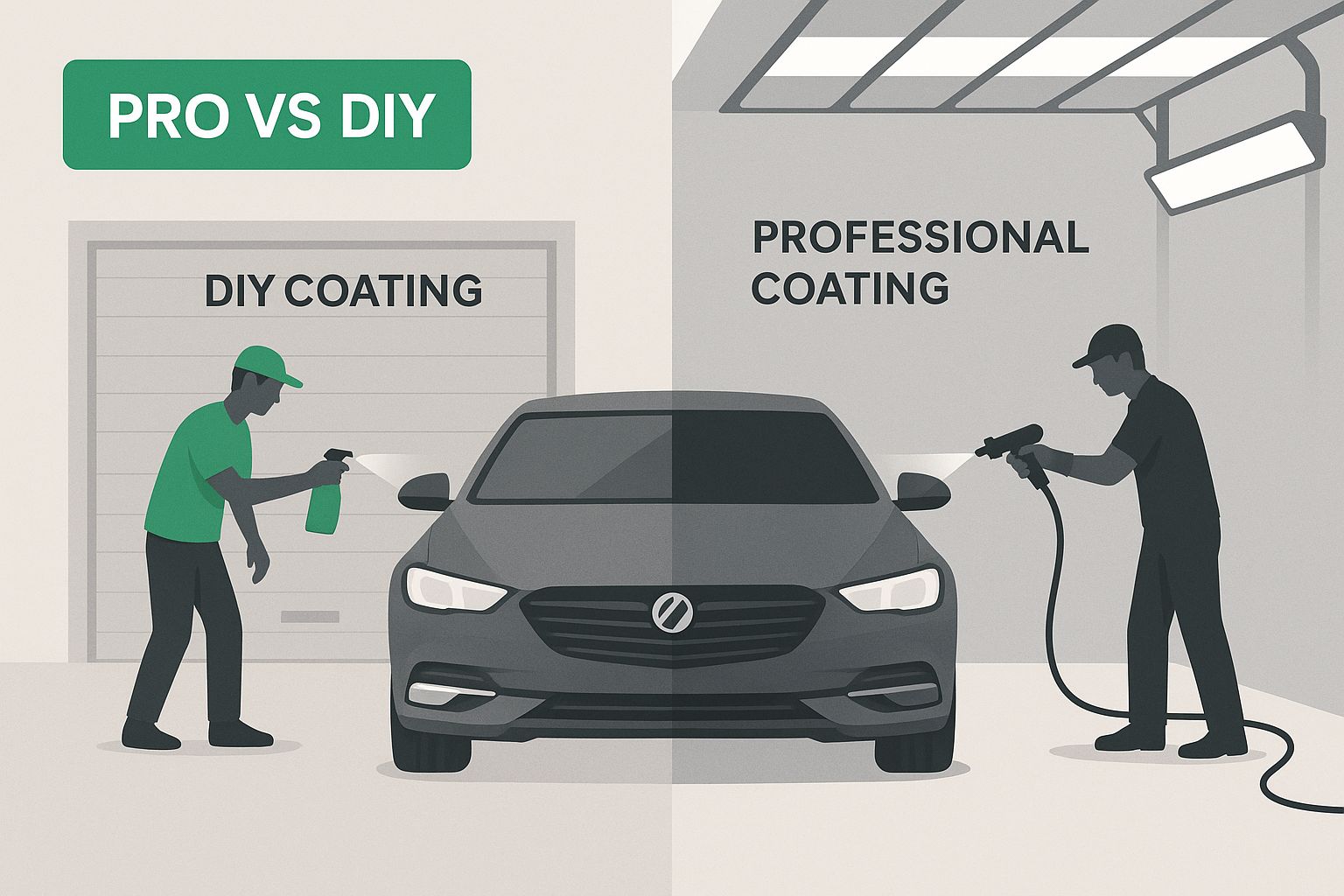 Infographic about best ceramic coating for cars