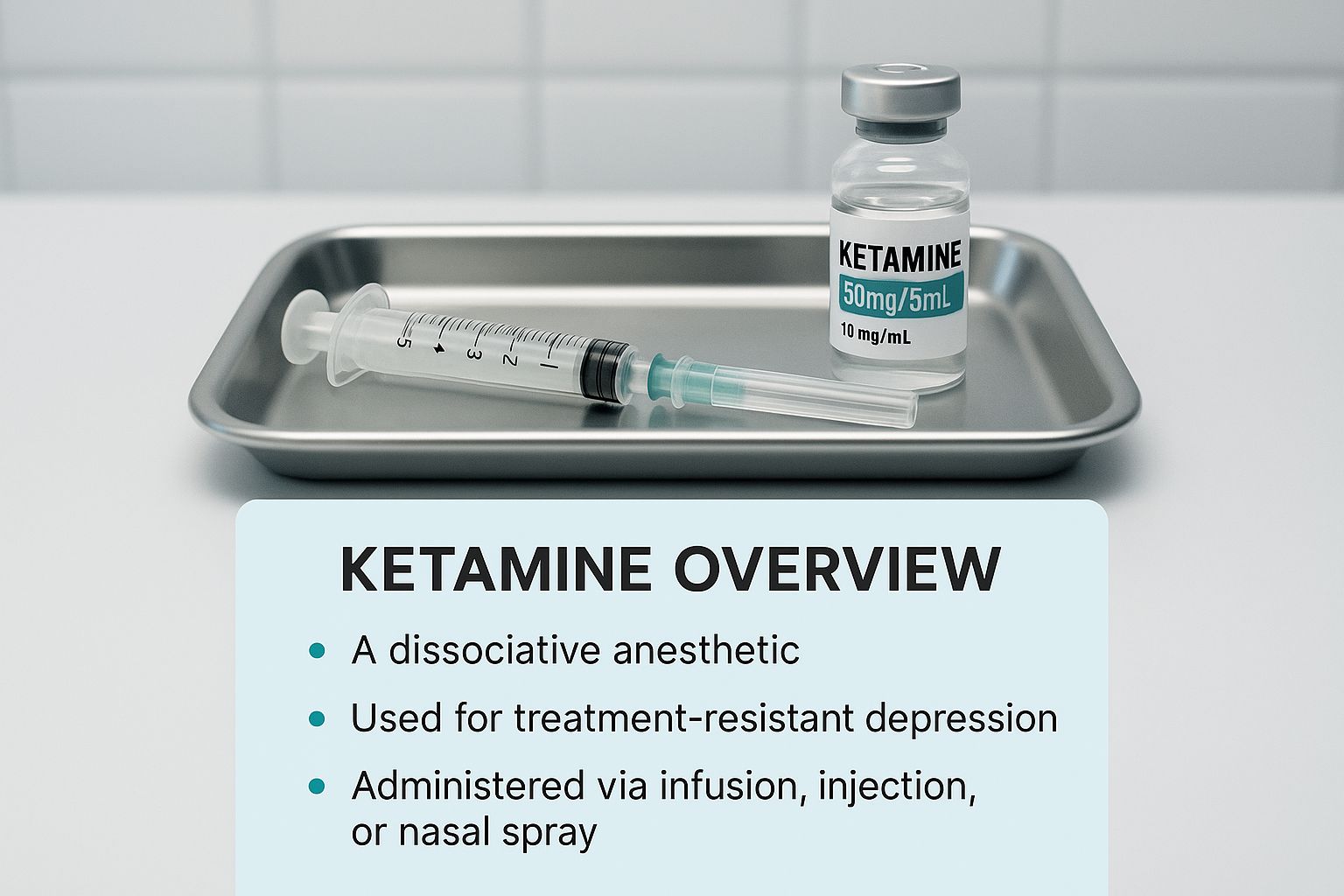 Infographic about does ketamine cause seizures