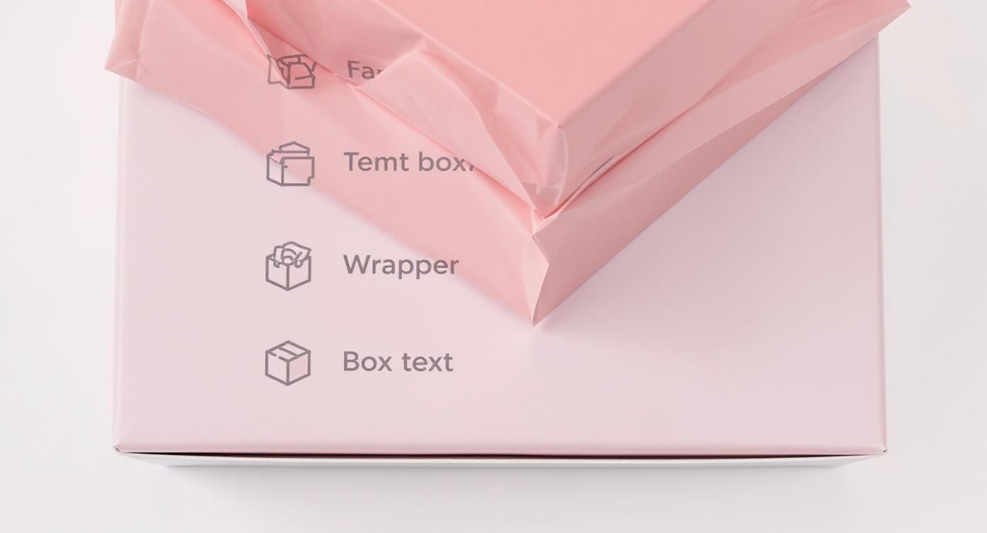 Infographic about how to spot fake perfume