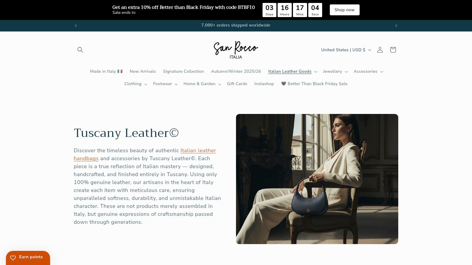 San Rocco Italia (Tuscany Leather collection)