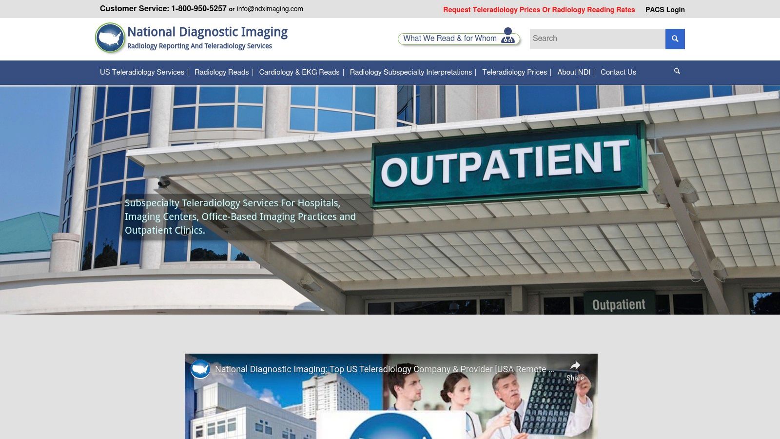 National Diagnostic Imaging (NDI)