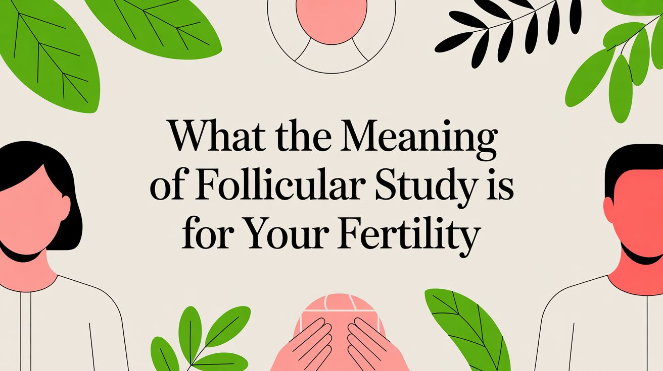 What the Meaning of Follicular Study Is for Your Fertility