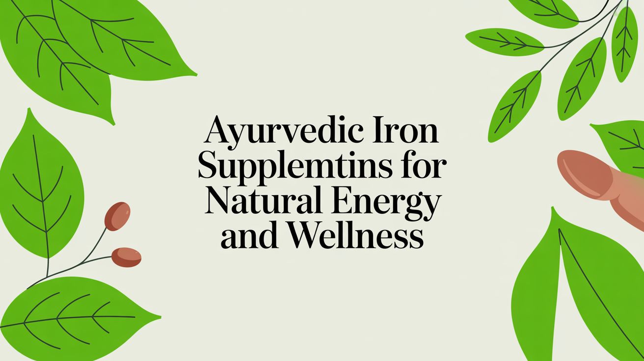 Ayurvedic Iron Supplements for Natural Energy and Wellness