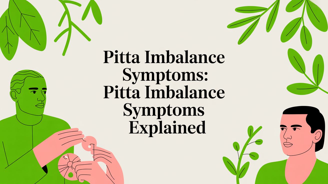 Pitta imbalance symptoms: pitta imbalance symptoms explained