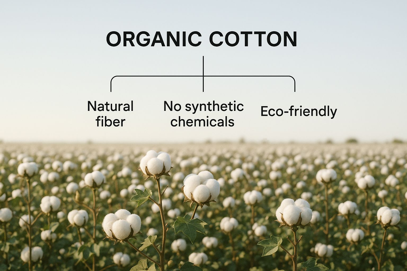 Infographic about eco friendly clothing materials
