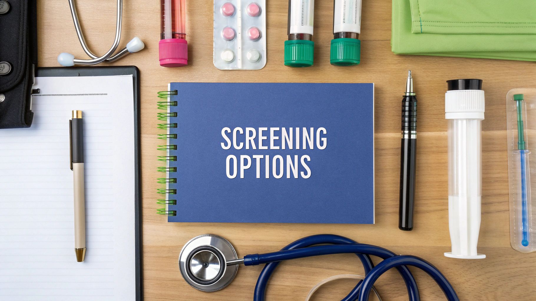 Your Guide to Private Cancer Screening in the UK 3 A doctor reviewing scan results on a tablet with a patient.