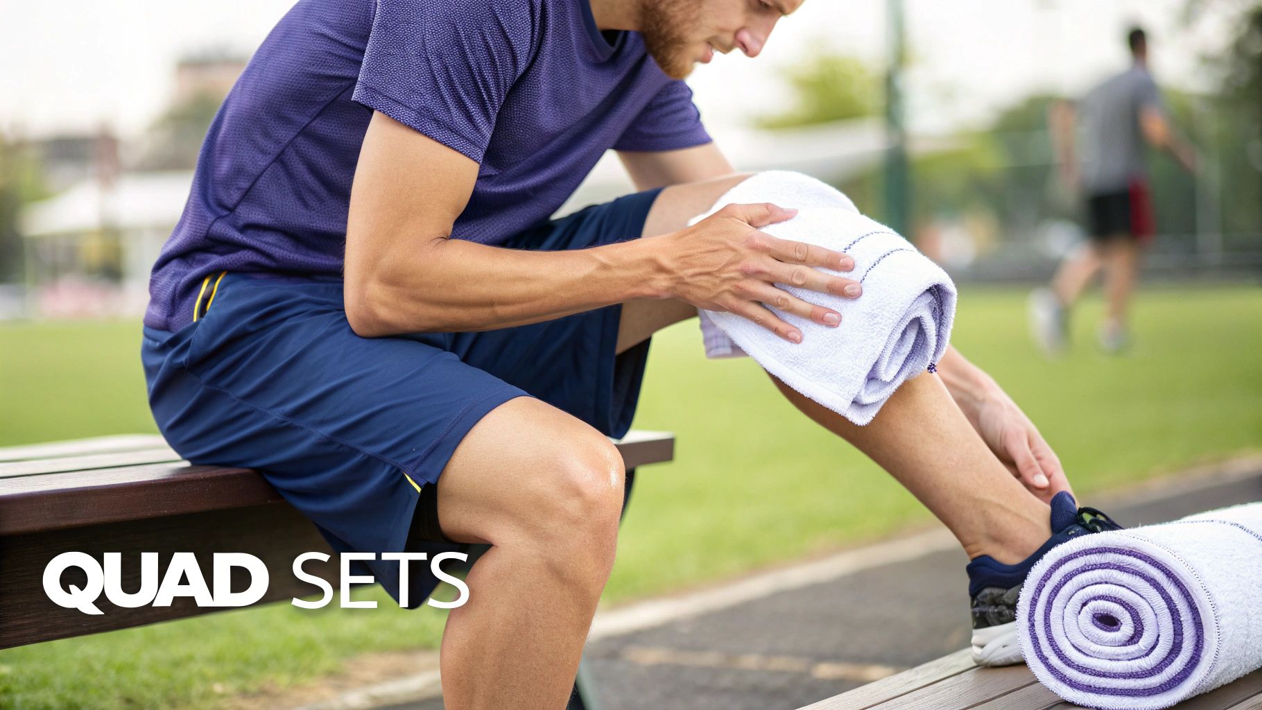 7 Essential Exercises for Knee Injury Recovery in 2025 2 Quad Sets (Quadriceps Isometric Contractions)