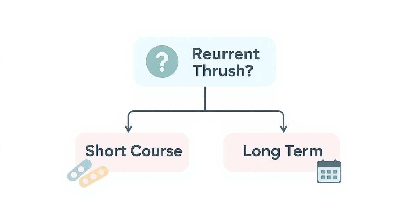 Infographic about why do i keep getting thrush