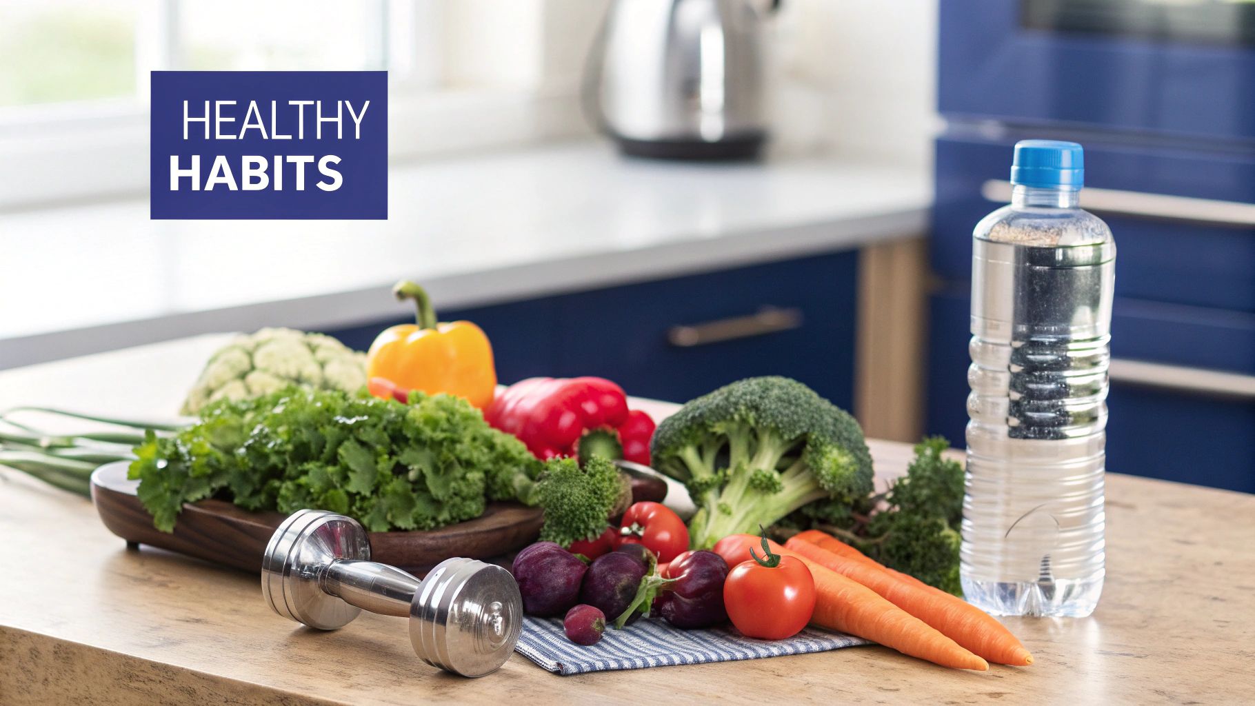 A person preparing a healthy meal with fresh vegetables, representing positive lifestyle changes for kidney health.