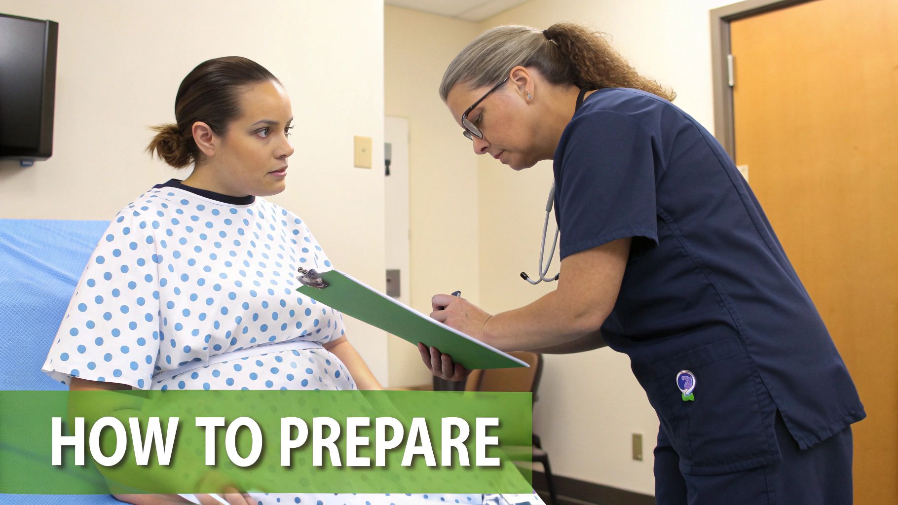 Your Guide to Full Body Scan Procedures 3 A patient speaking with a medical professional in a clinic
