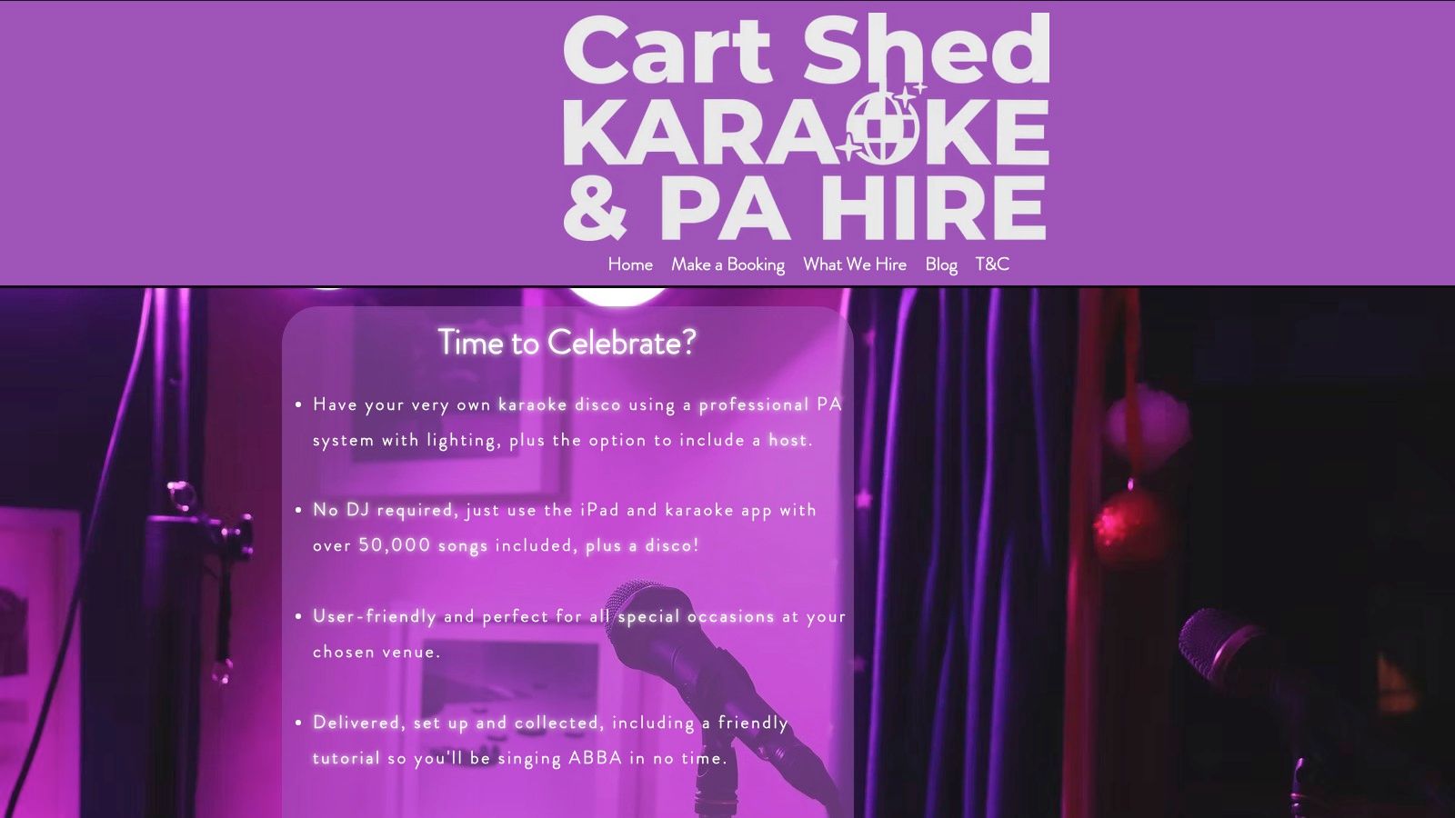 Cart Shed Karaoke