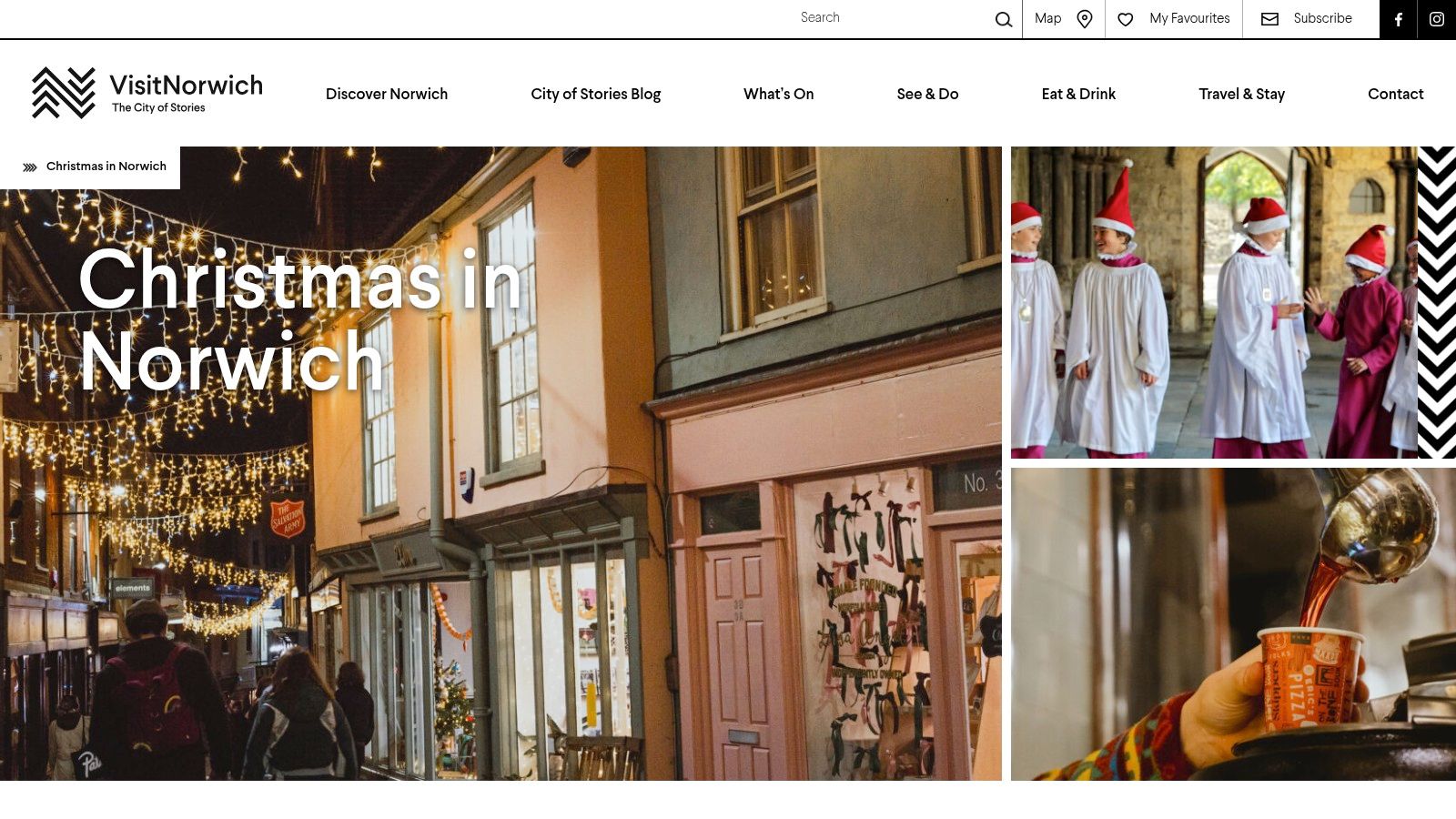 VisitNorwich: Your Official City-Wide Christmas Compass