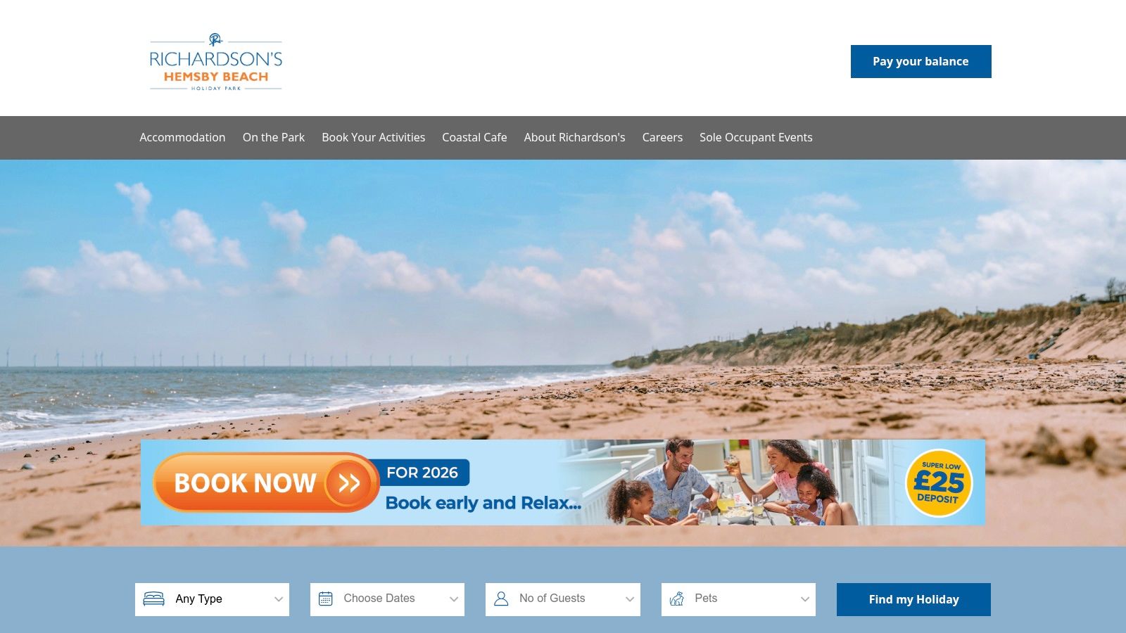 Richardson's Hemsby Beach Holiday Park