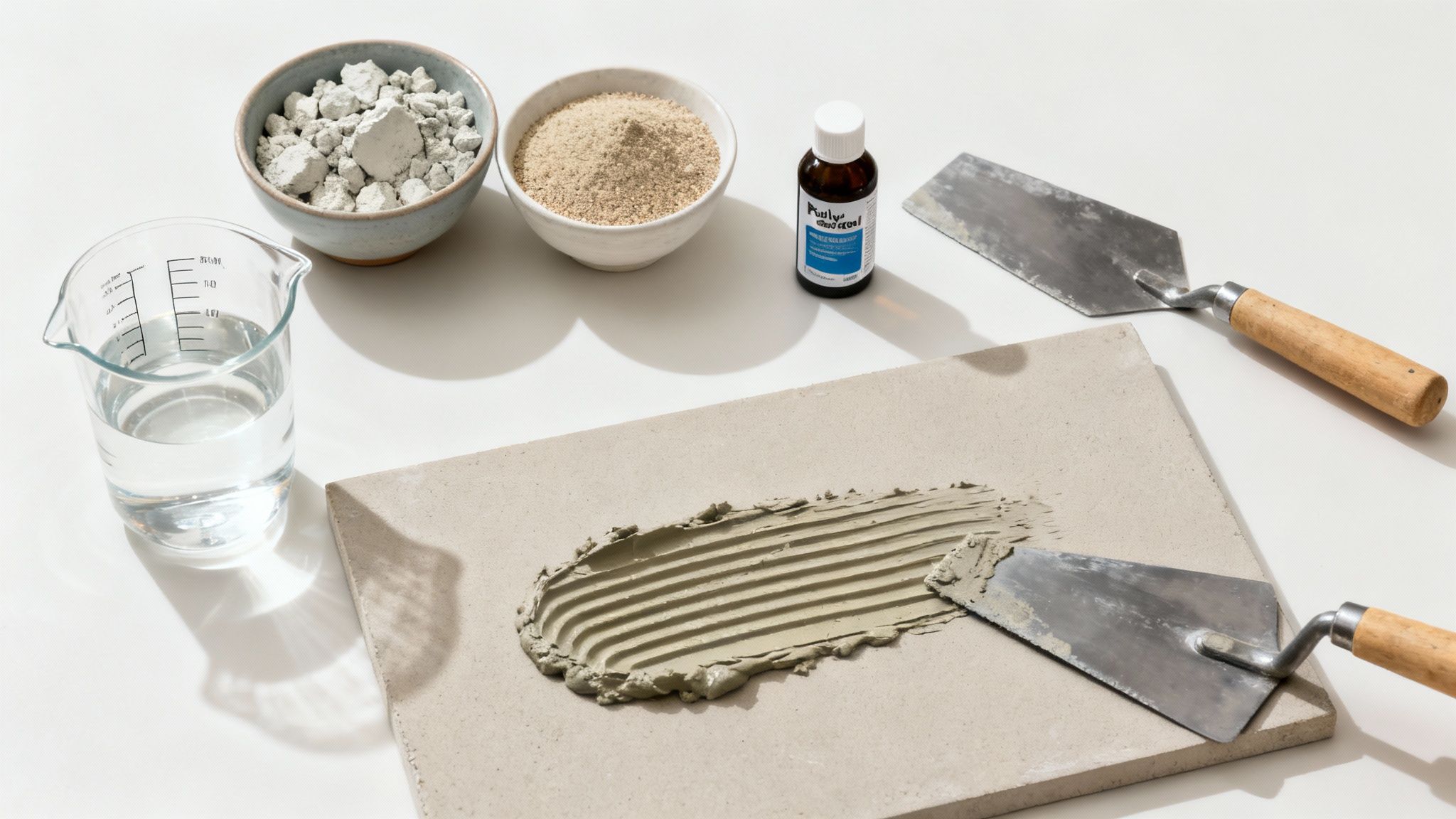 Stone Veneer Mortar Components