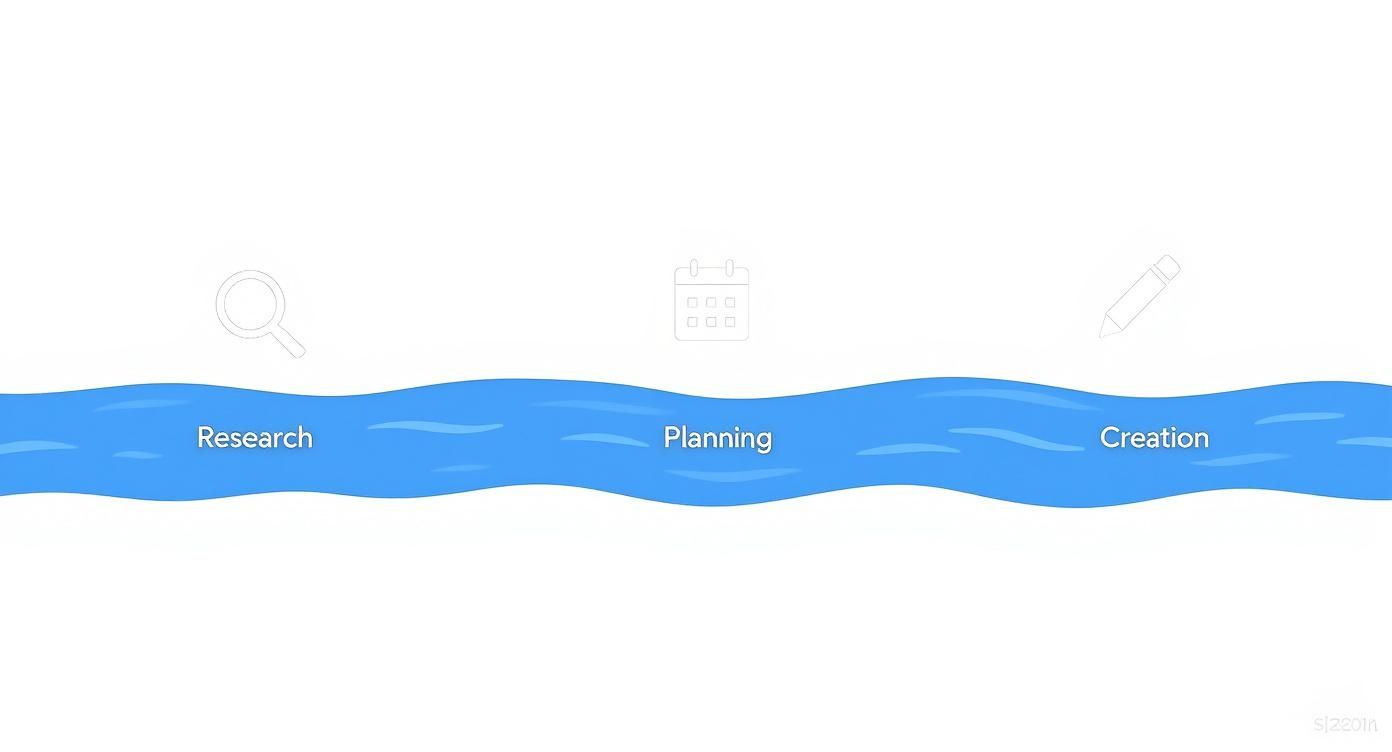 Infographic about redaktionsplan vorlage