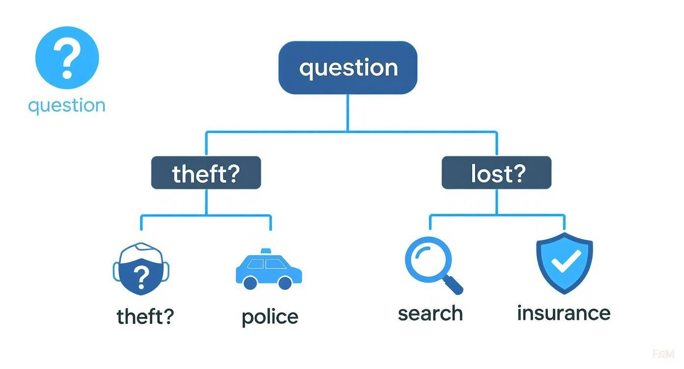 Infographic about autoschlüssel verloren was tun