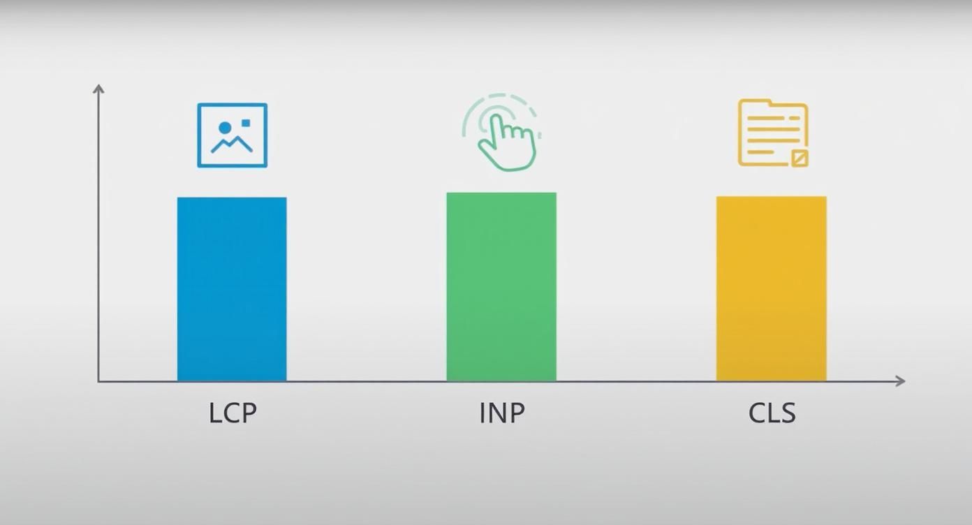 Infographic about google core web vitals