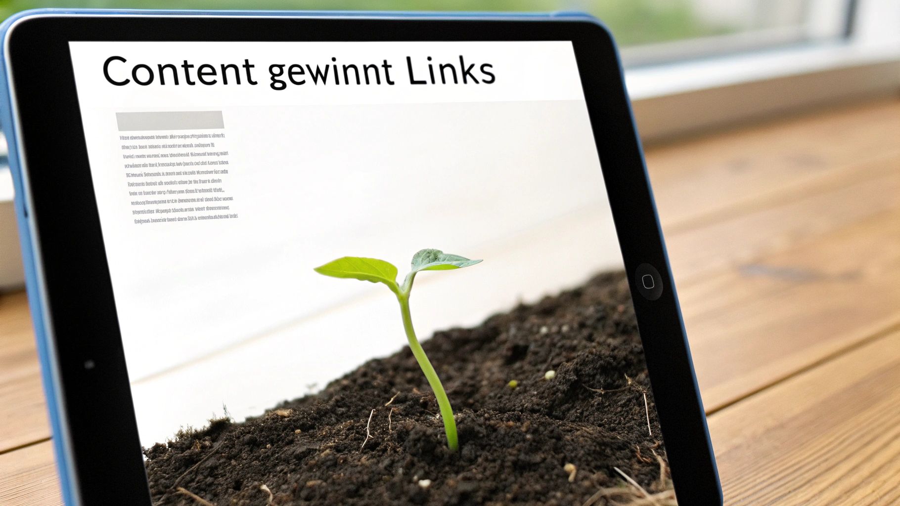 Content Marketing and Organic Link Attraction (Content Marketing und organische Linkgewinnung)