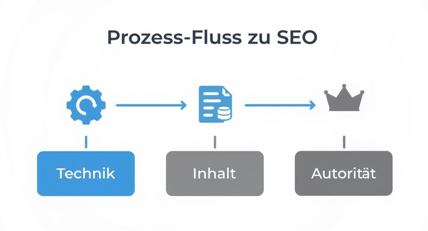 Infographic about suchmaschinen ranking verbessern
