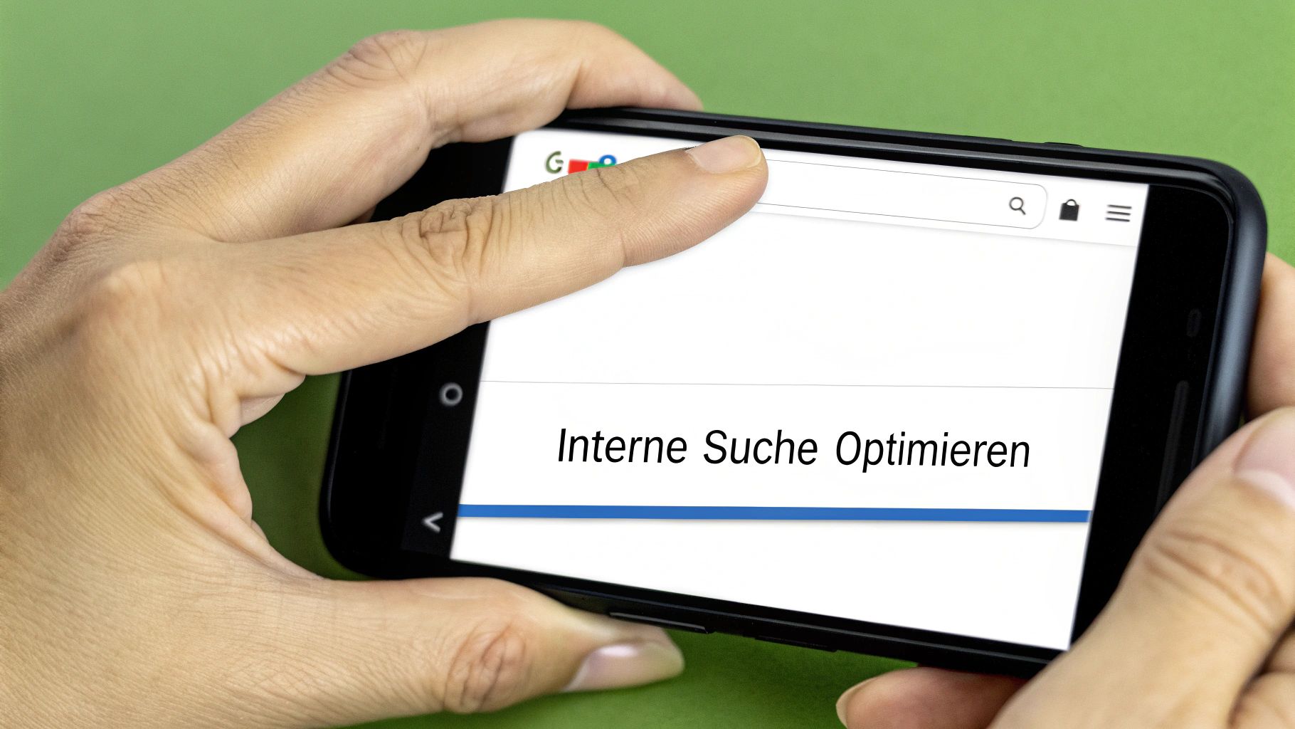 Ein Nutzer interagiert mit der intuitiven Benutzeroberfläche eines Online-Shops auf einem Tablet, was eine positive User Experience darstellt.