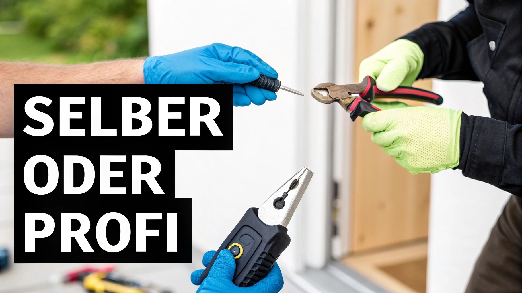 Zylinderwechsel Werkzeug