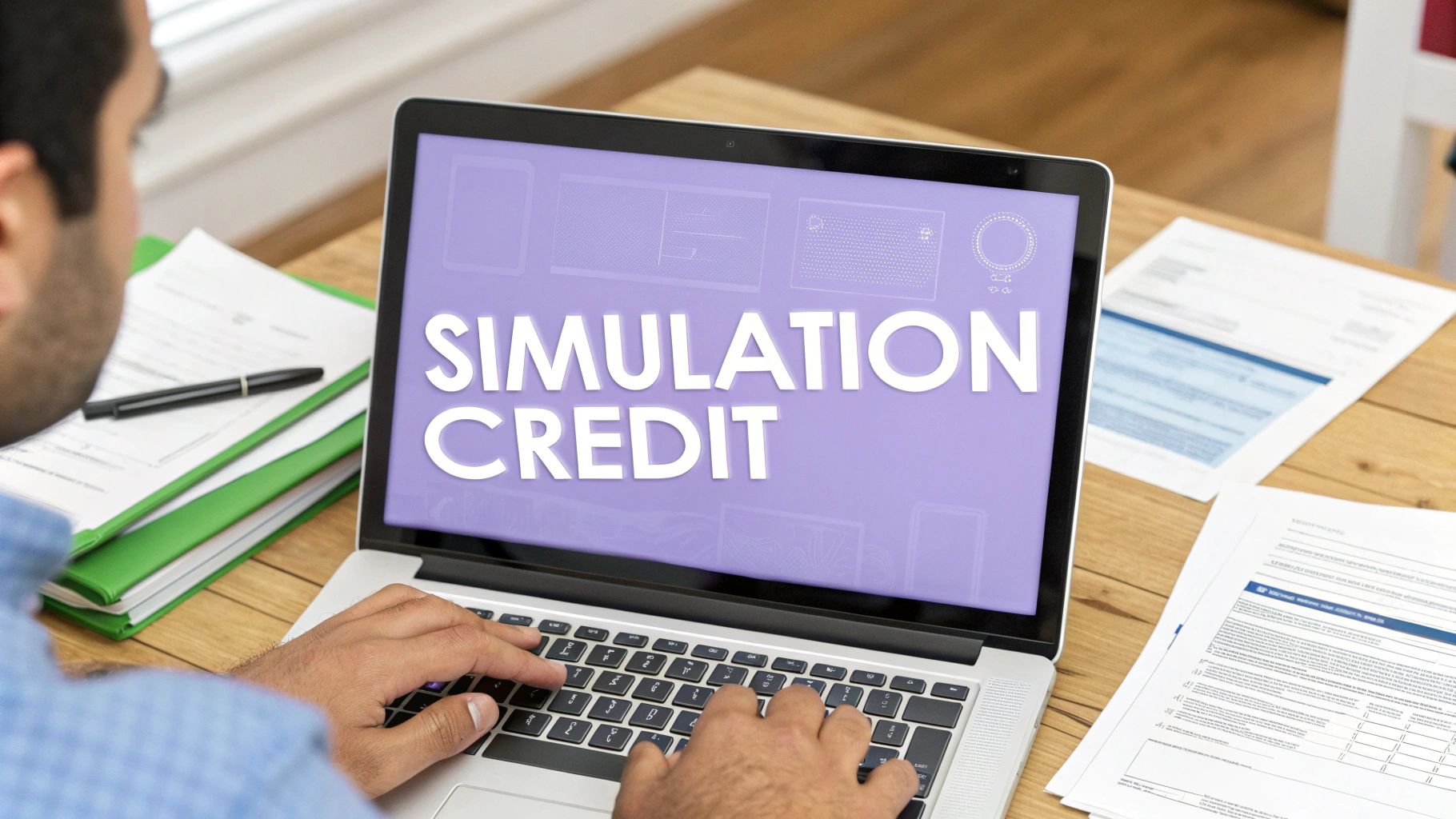 Personnes analysant des graphiques financiers pour un prêt