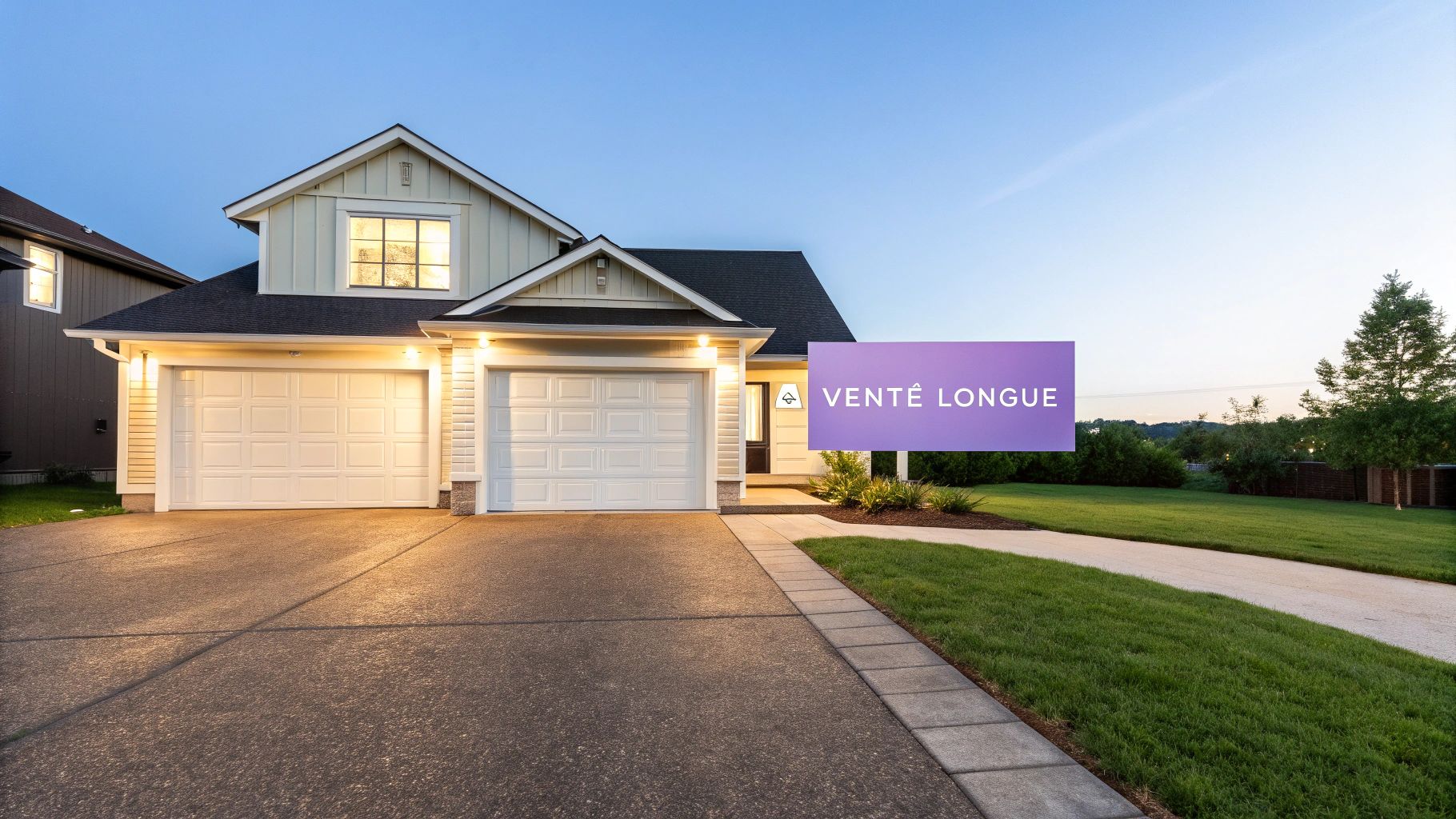 Une personne examinant un calendrier à côté de documents immobiliers