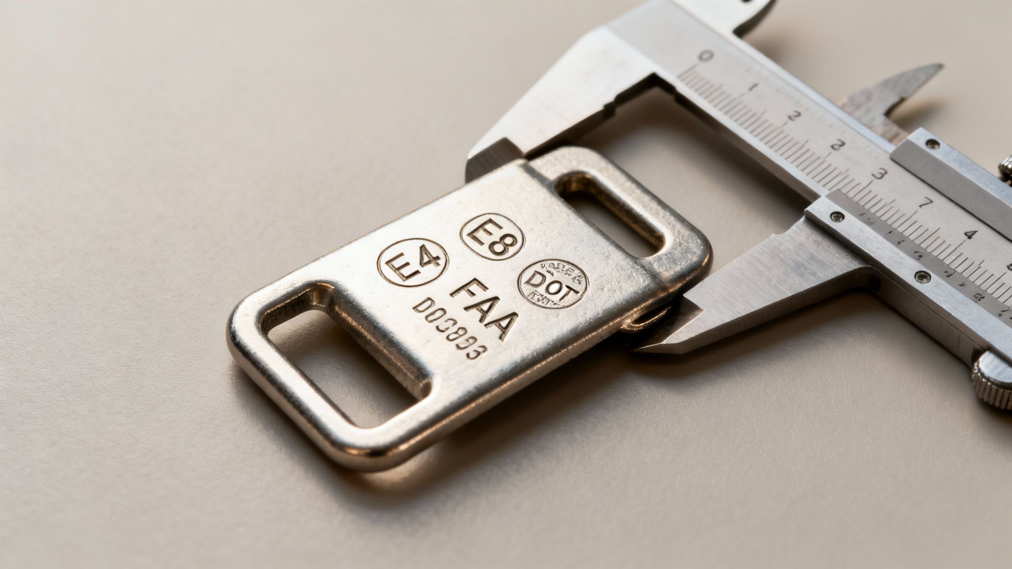 Seat belt adapter standards diagram