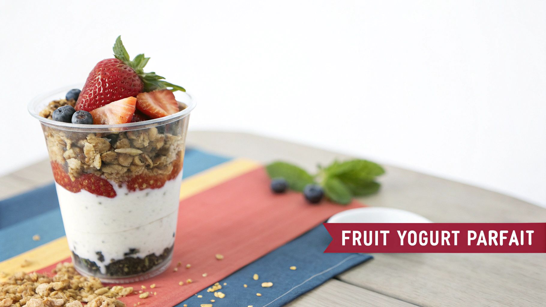 Fruit and Yogurt Parfaits