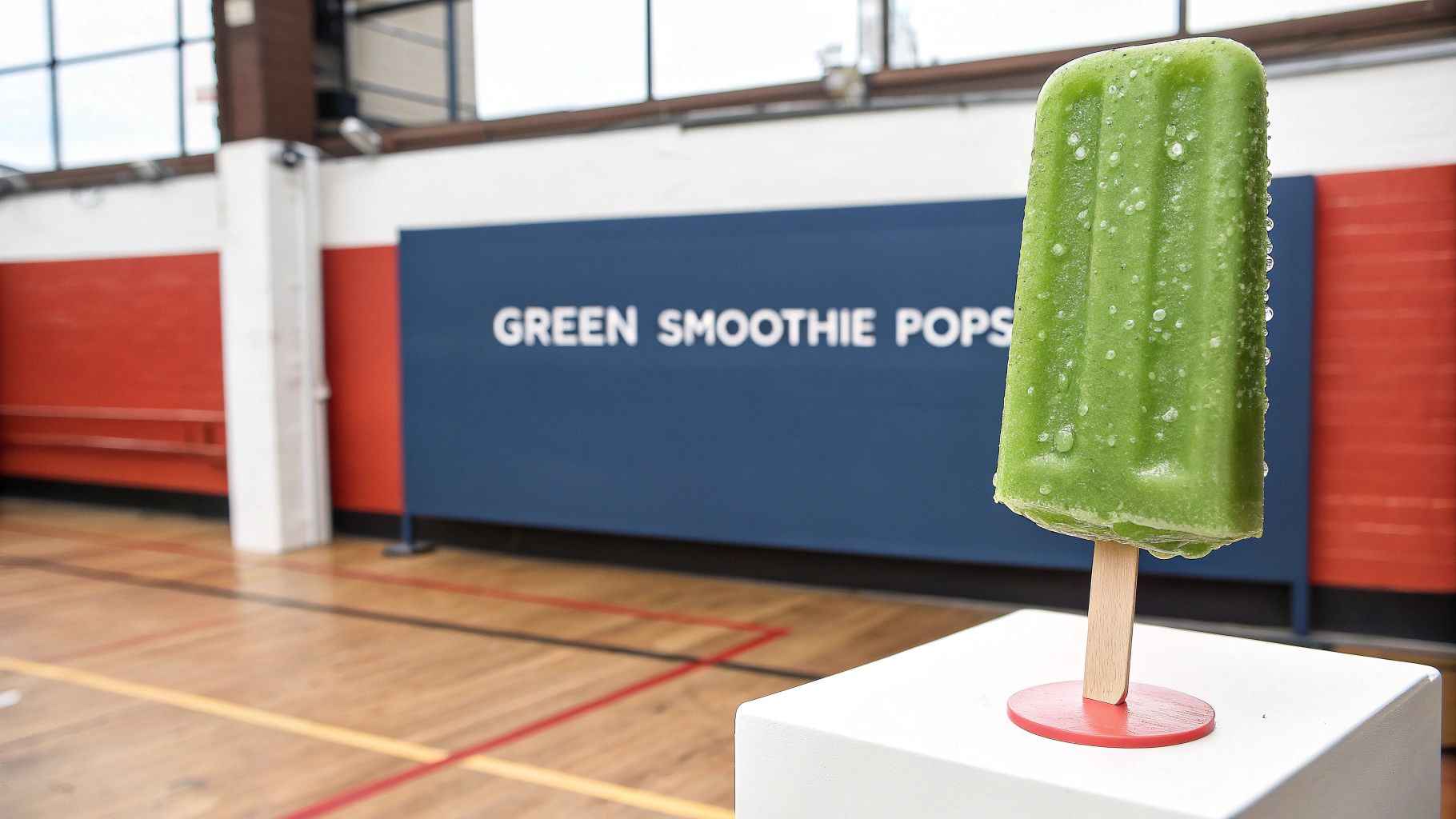 Smoothie Popsicles with Hidden Greens