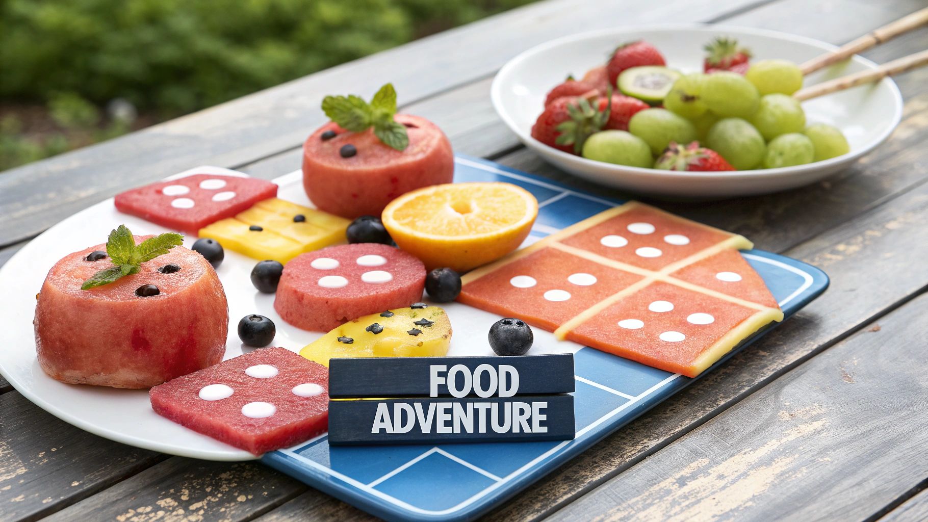 Two kids eating healthy food from bowls