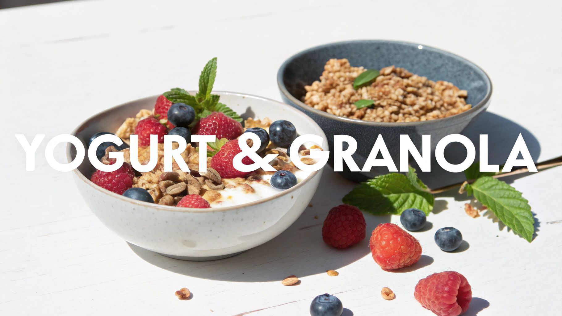 Dairy-Free Yogurt with Granola and Berries