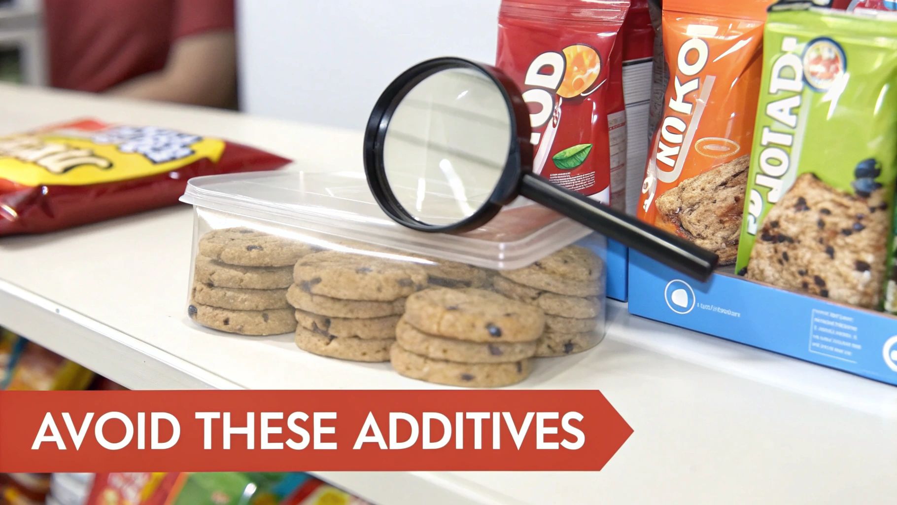 Kids enjoying organic snacks