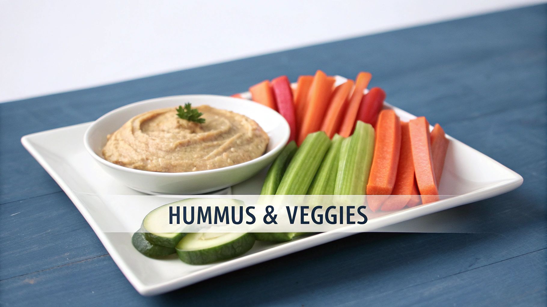 Hummus with Raw Vegetables