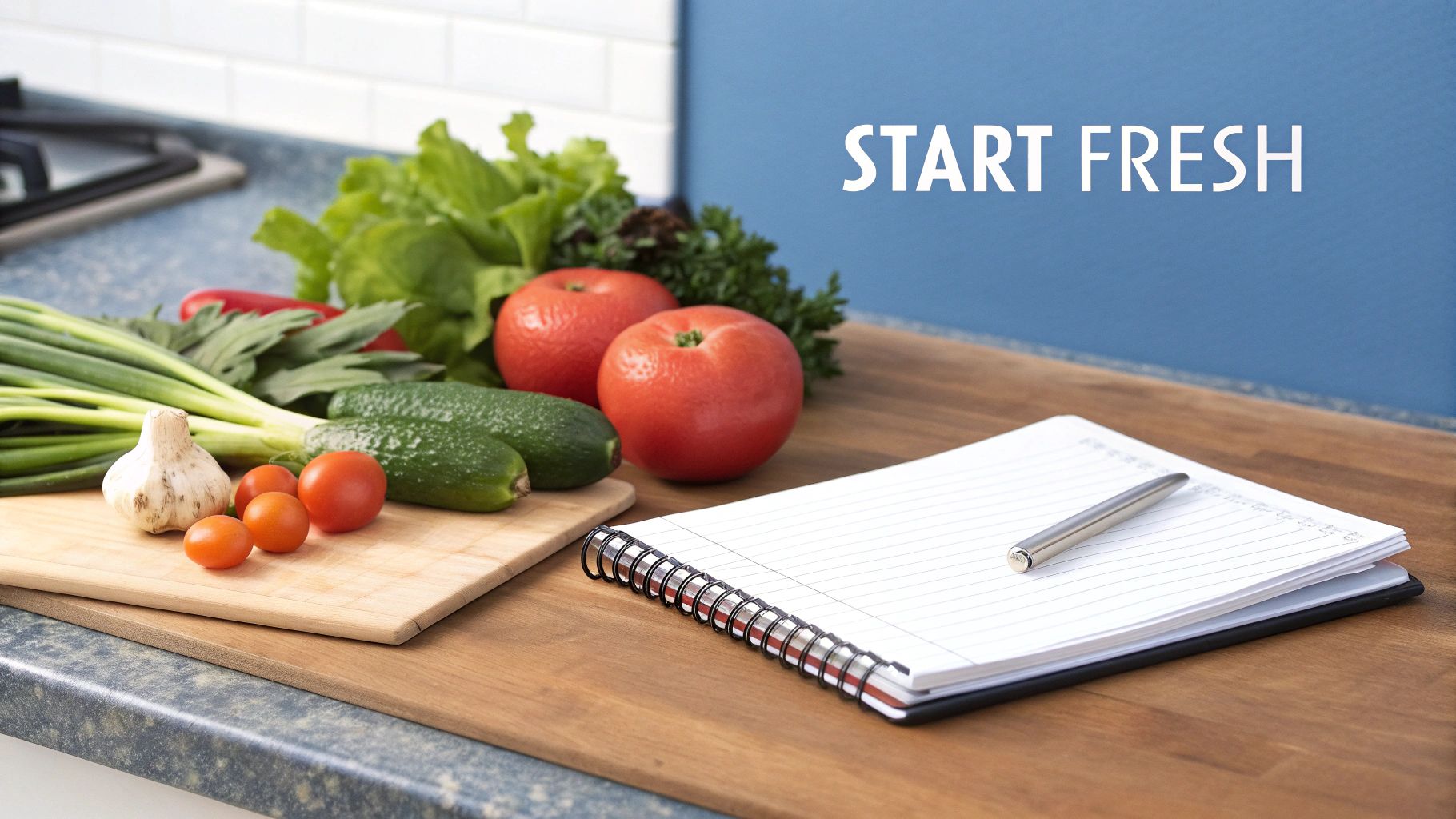 A colorful bowl of fresh gluten and dairy free salad ingredients, including lettuce, tomatoes, cucumbers, and avocado.