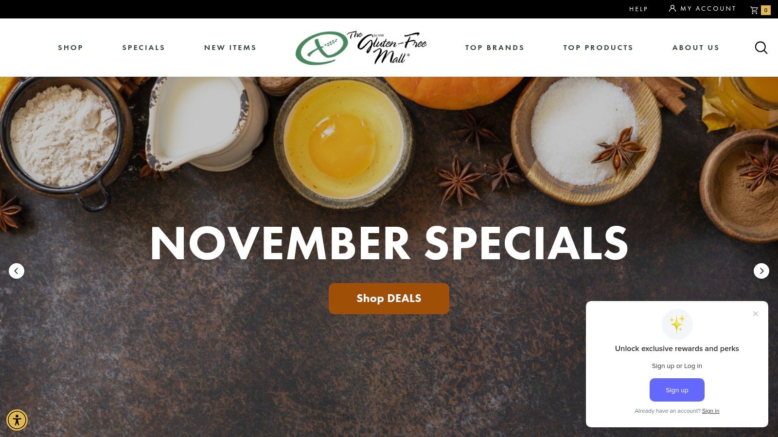 The Gluten-Free Mall – Specialty Allergen-Friendly Store