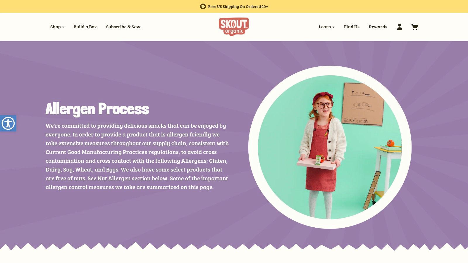 Skout Organic: The Gold Standard in Allergen Transparency