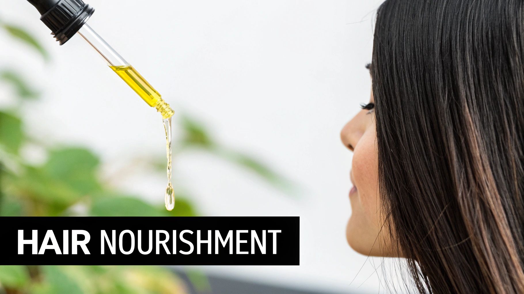 Person applying castor oil cold pressed to their skin