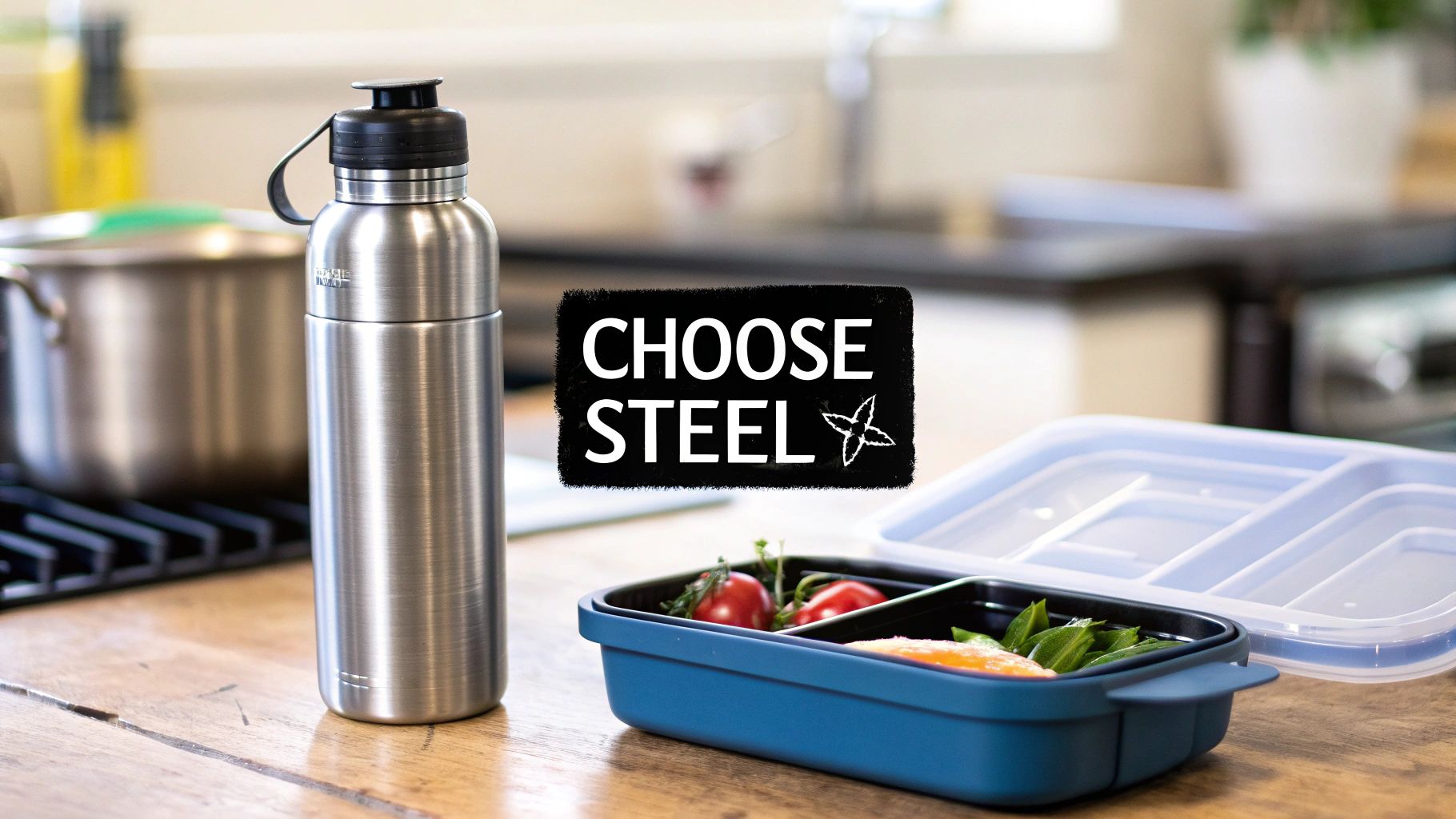 Metal and Stainless Steel Containers