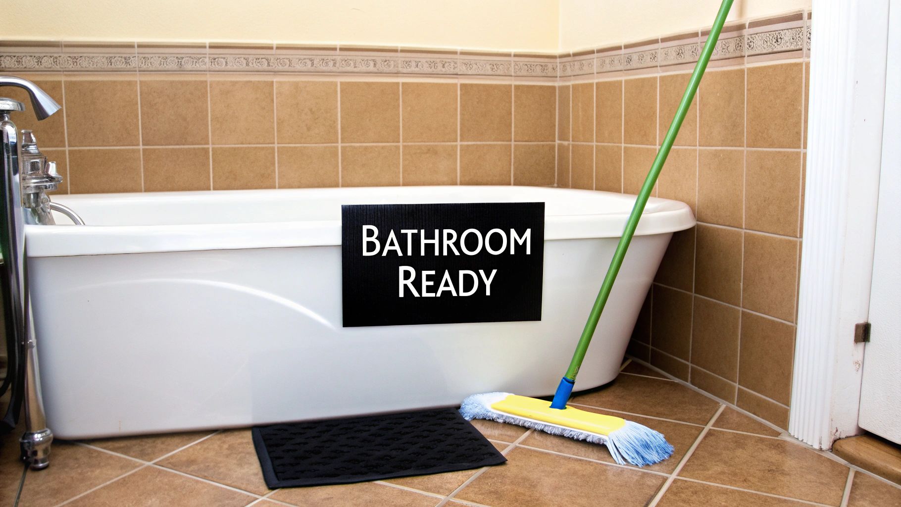 Bathroom Sanitization and Deep Cleaning