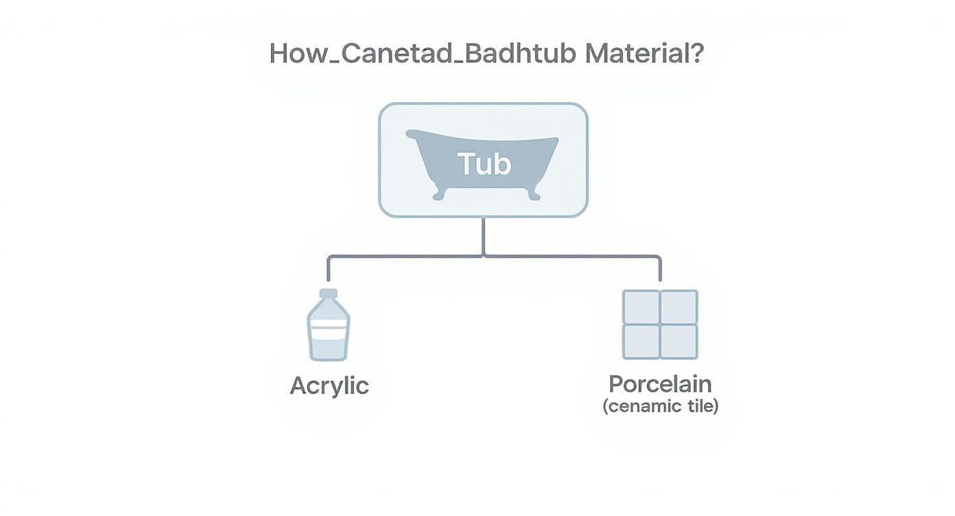Infographic about clean a bathtub