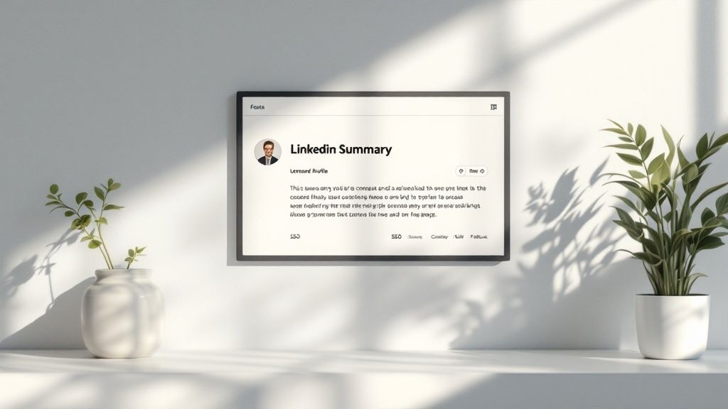 Optimize Your Profile with Strategic Keywords