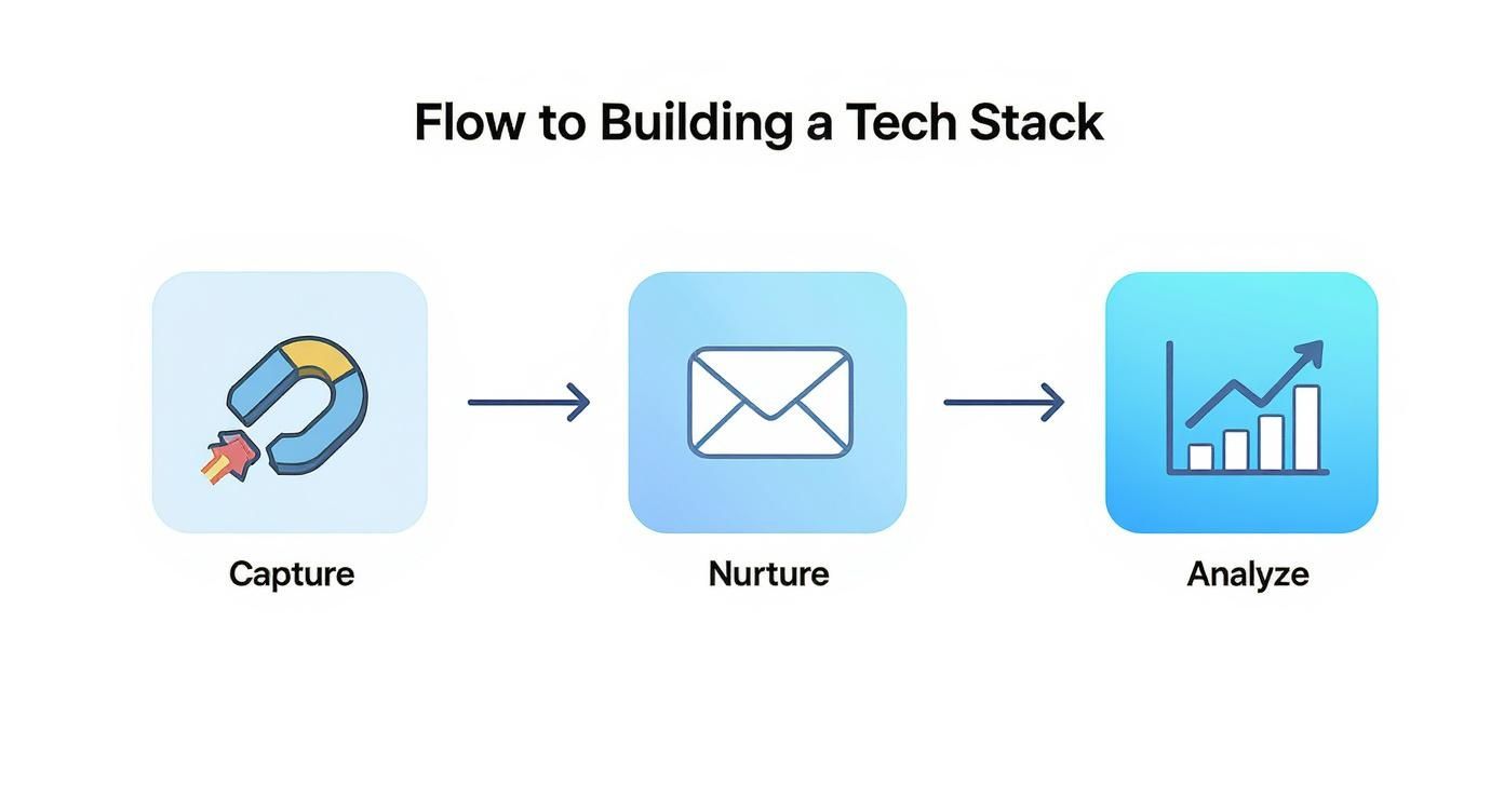 Infographic about email marketing for agencies