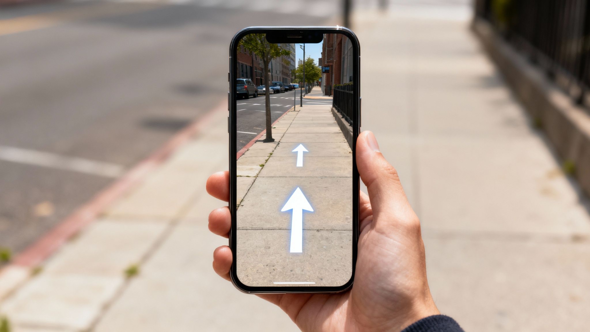 Google Maps Live View (AR Navigation)