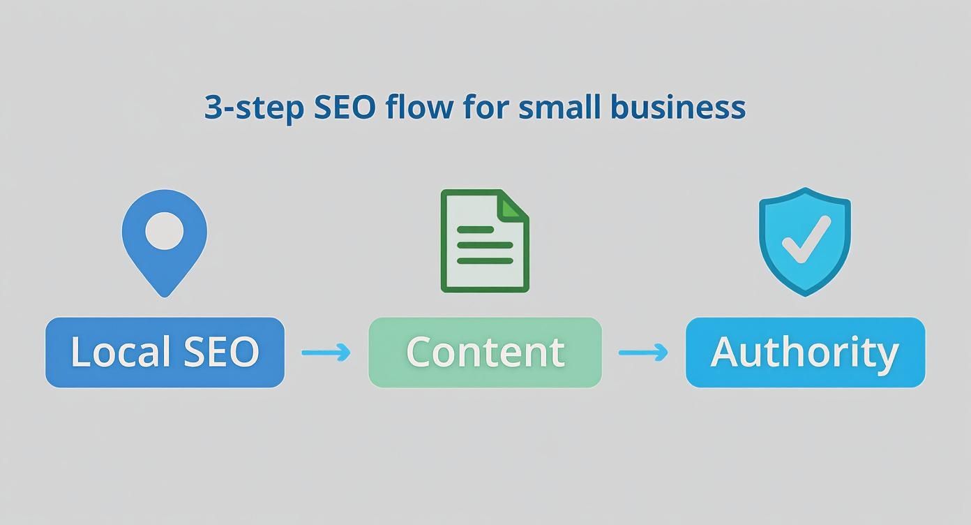 Infographic about seo small business