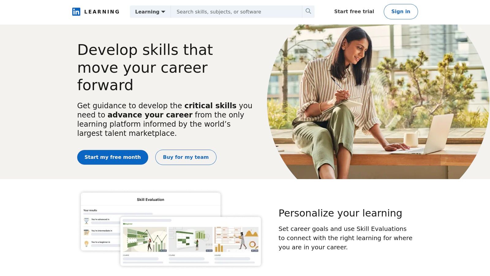 LinkedIn Learning (consumer site)