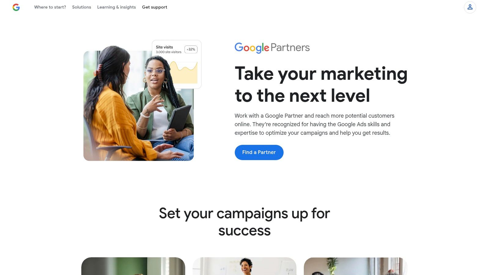 Google Ads Partners directory (Find and hire certified agencies)