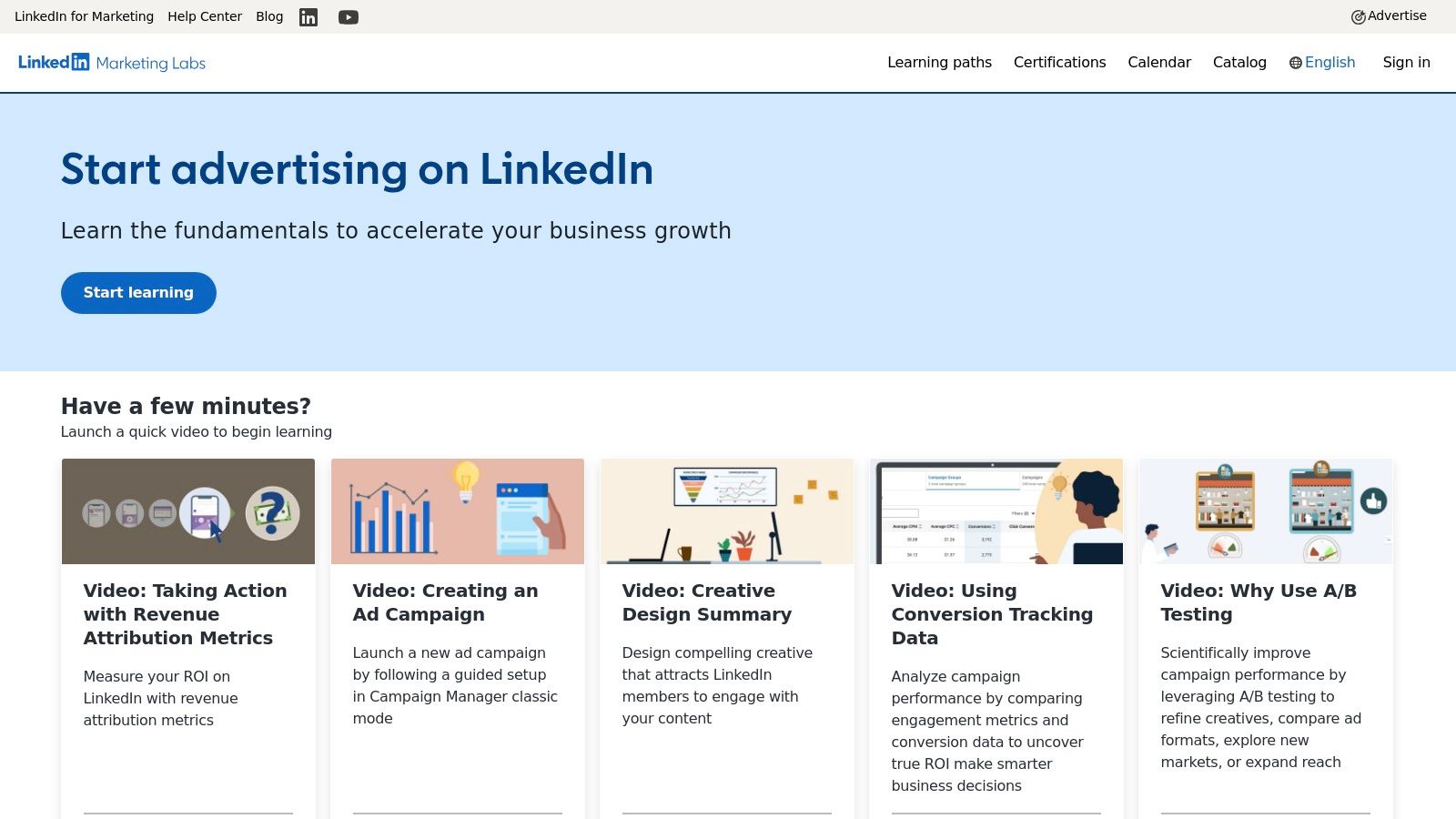LinkedIn Marketing Labs